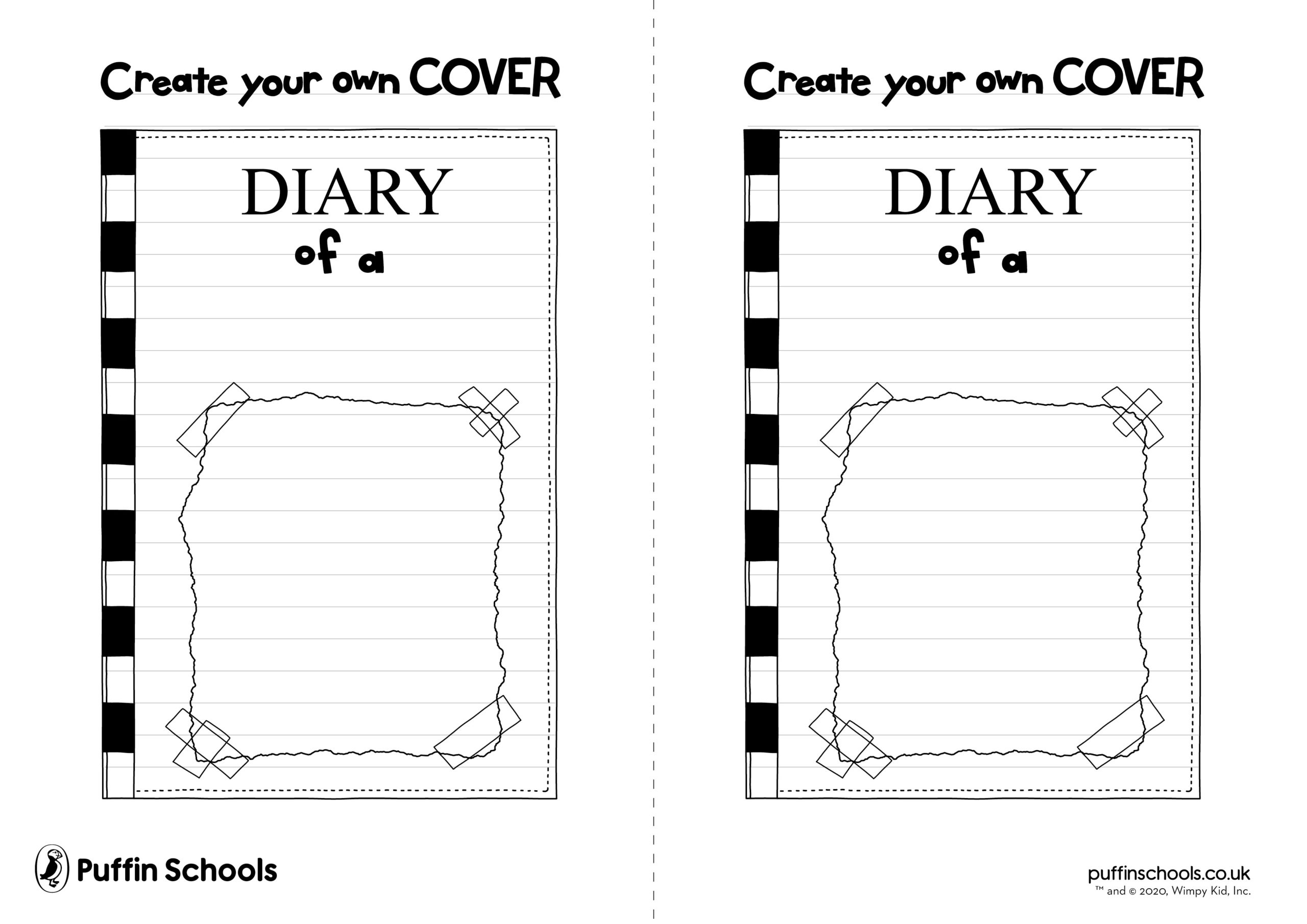 ACTIVITY IDEAS Create Your Own Cover Puffin Schools
